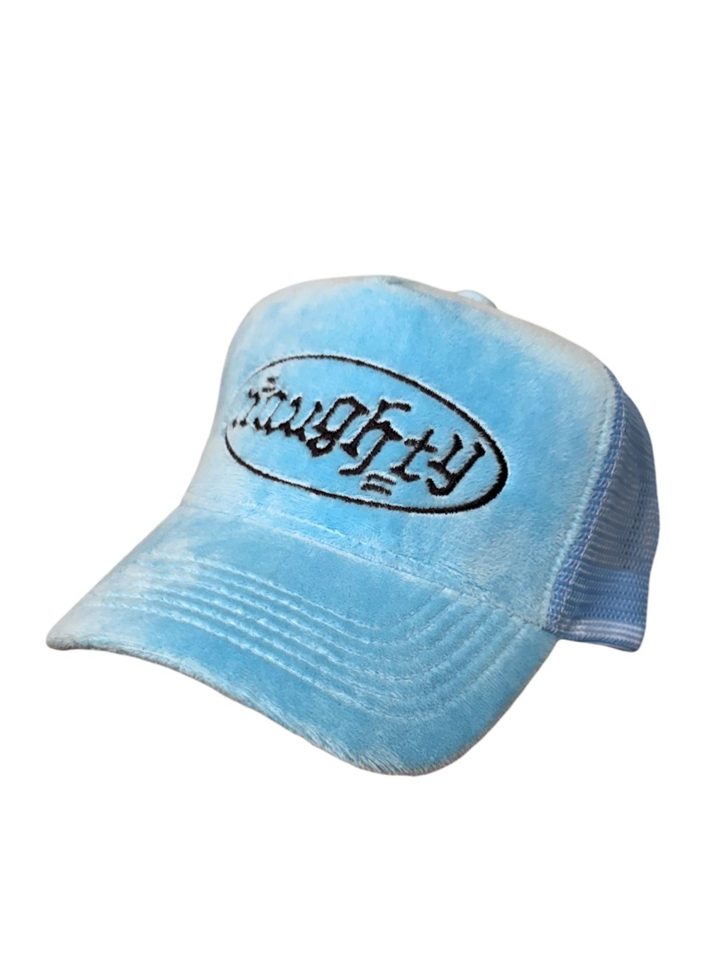 Velvet Naughty Logo Trucker Hat