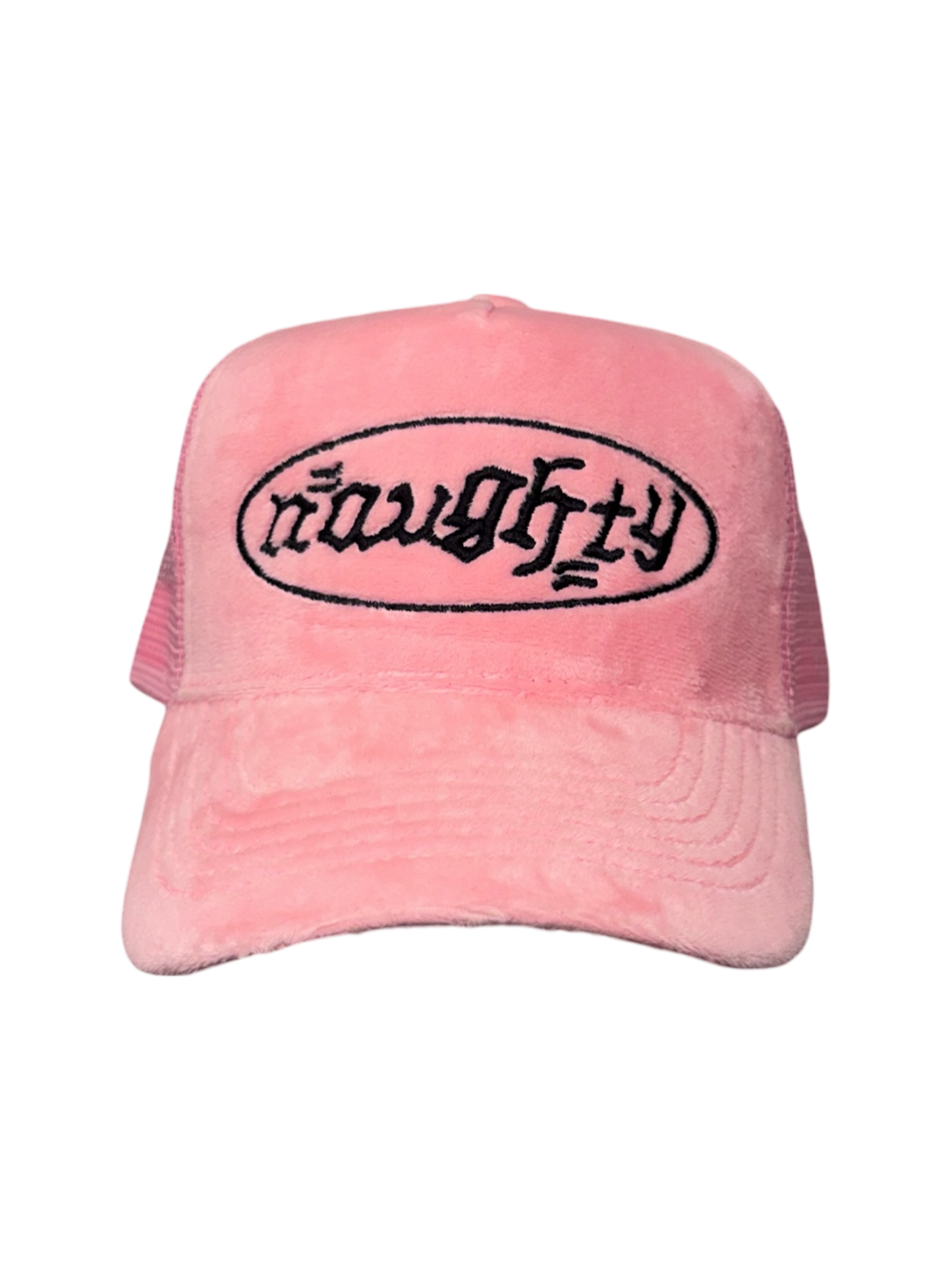 Velvet Naughty Logo Trucker Hat